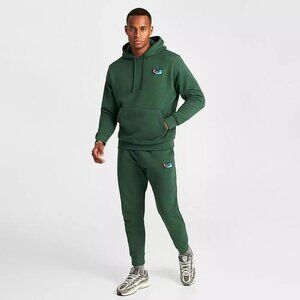 Nike Club Fleece Heritage Sweatsuit Men's Size L Tracksuit Matching Outfit Set